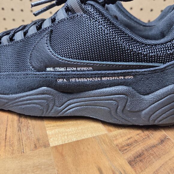 Nike x Fragment Design x Air Zoom Spiridon SP Black Men’s Size 6 Brand New main image 16